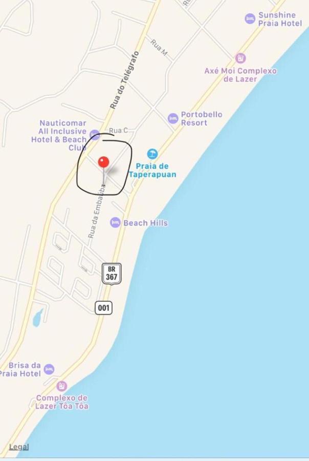 Apartamento Villa Dos Diamantes - 05 Pessoas Porto Seguro Bagian luar foto